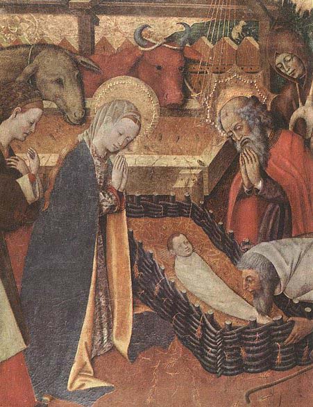 MARTORELL, Bernat (Bernardo) The Nativity